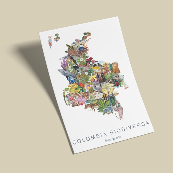 Afiche -Mapa Colombia