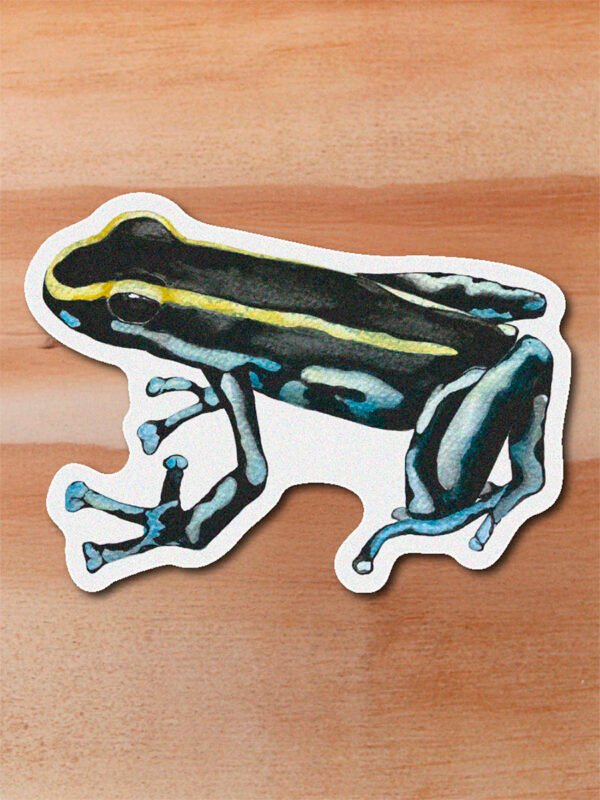 Sticker Dendrobatido-Dendrobates truncatus