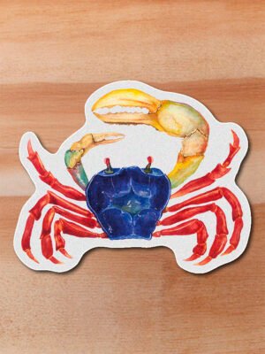 Sticker Cangrejo azul-Cardisoma guanhumi