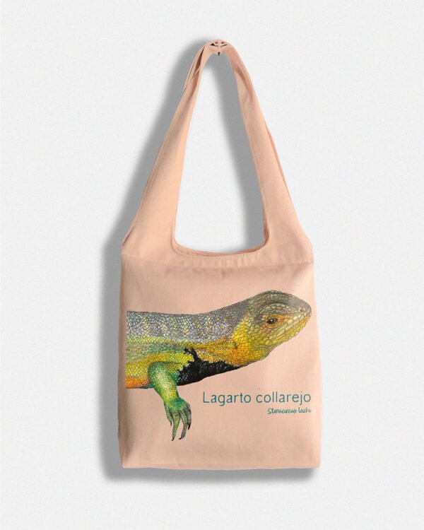 Totebag “Lagarto Collarejo” – Stenocercus lache