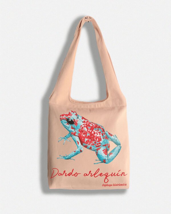 Totebag “Rana Dardo Arlequín” – Oophaga histrionica
