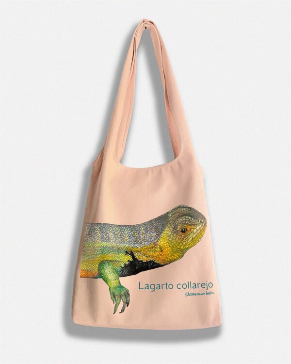 Totebag “Lagarto Collarejo” – Stenocercus lache