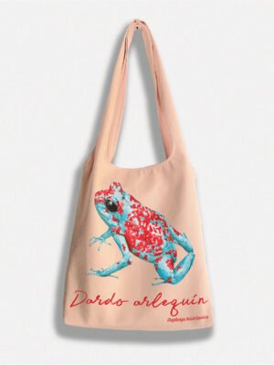 Totebag “Rana Dardo Arlequín” – Oophaga histrionica