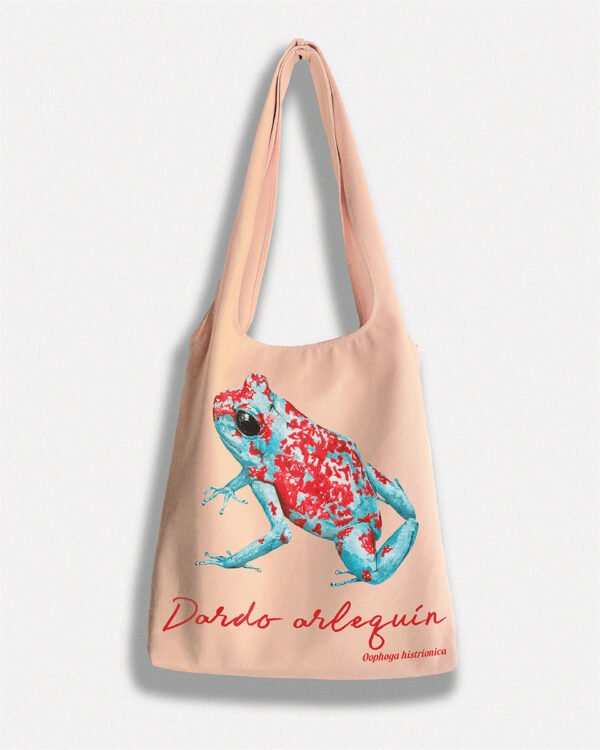 Totebag “Rana Dardo Arlequín” – Oophaga histrionica