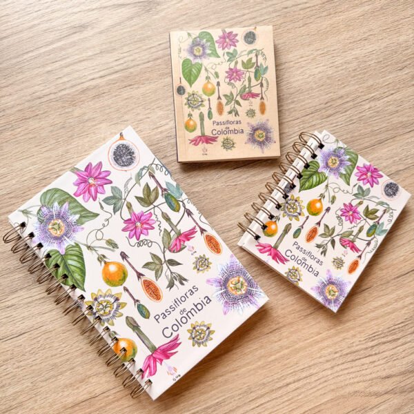 Libreta passifloras de Colombia