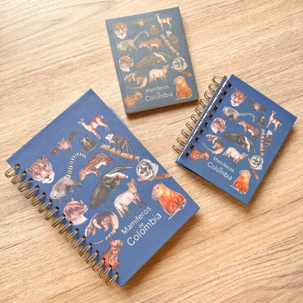 Libreta mamíferos de Colombia