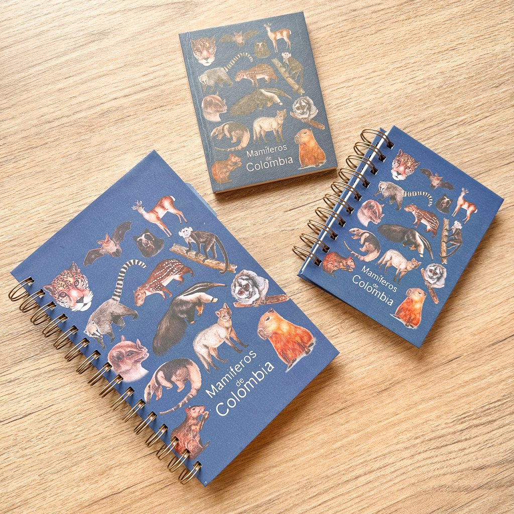 Libreta mamíferos de Colombia