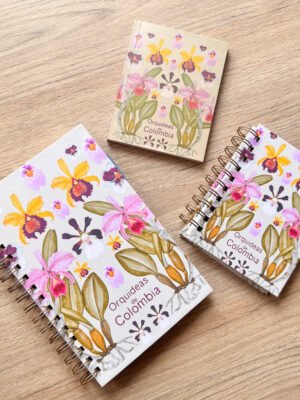 Libreta orquídeas de Colombia