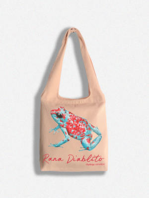 Totebag “Rana Diablito” – Oophaga sylvatica