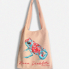 rana Totebag “Rana Diablito” – Oophaga sylvatica