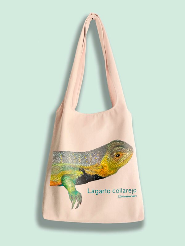 Totebag “Lagarto Collarejo” – Stenocercus lache