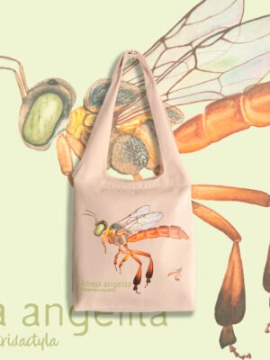 Totebag “Abeja Angelita” – Tetragonisca angustula