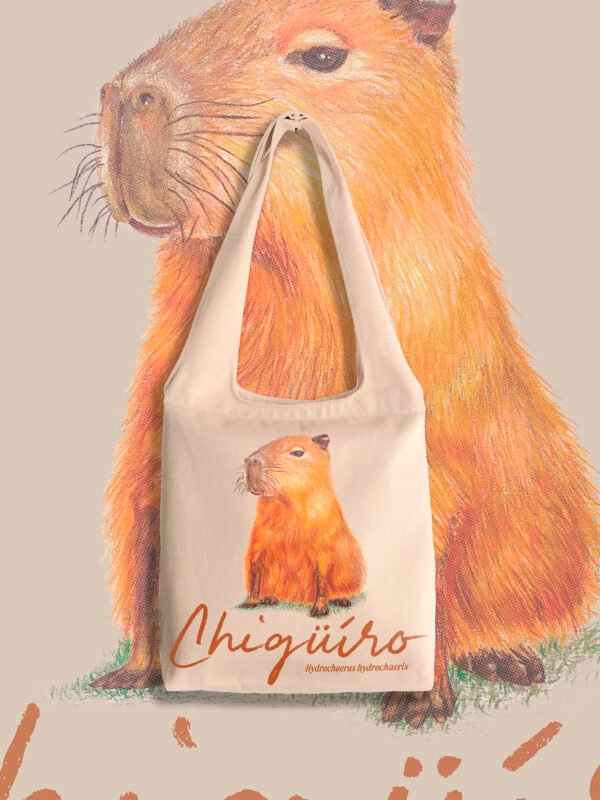 Totebag “Chigüiro” – Hydrochoerus hydrochaeris