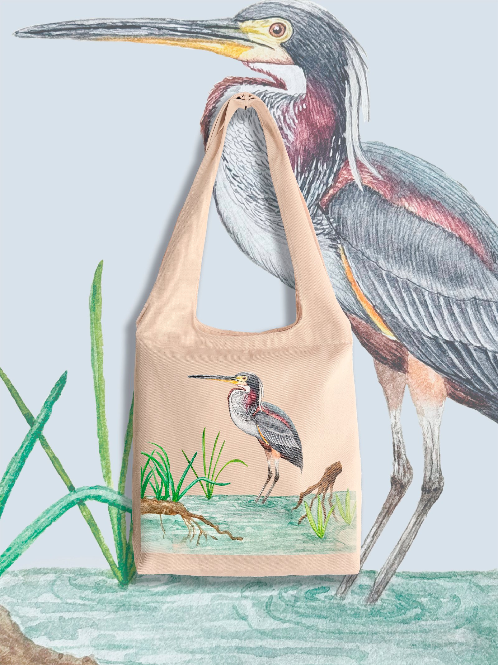 Totebag “Garza Agamí” – Agamia agami