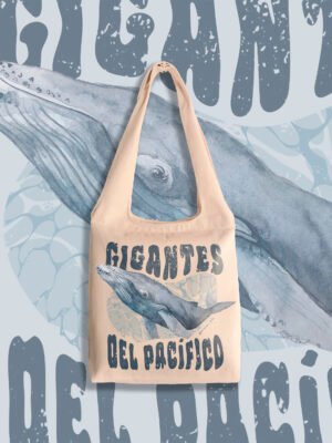Totebag “Gigantes del Pacífico” – Megaptera novaeangliae