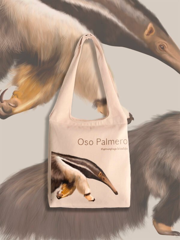 Totebag “Oso Palmero” – Myrmecophaga tridactyla