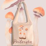 Totebag “Hongo” – Psilocybe cubensis