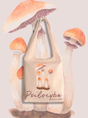 Totebag “Hongo” – Psilocybe cubensis